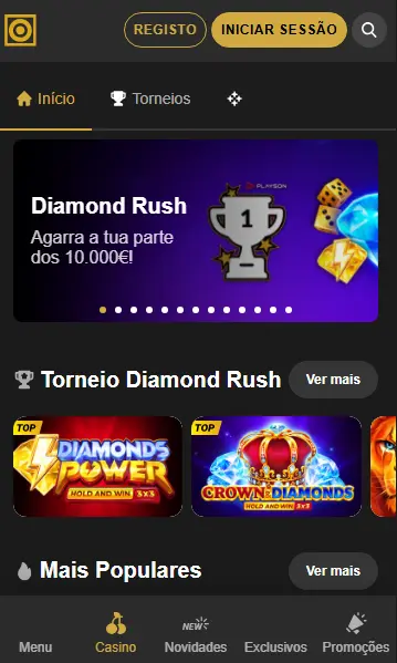 Aplicação Casino ESC ONLINE CASINO