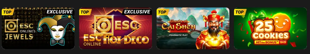 O que é o live casino ESC ONLINE CASINO
