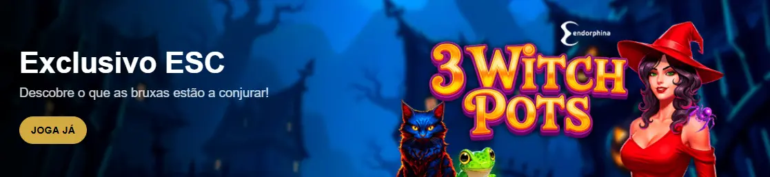 Registo e login no ESC ONLINE CASINO